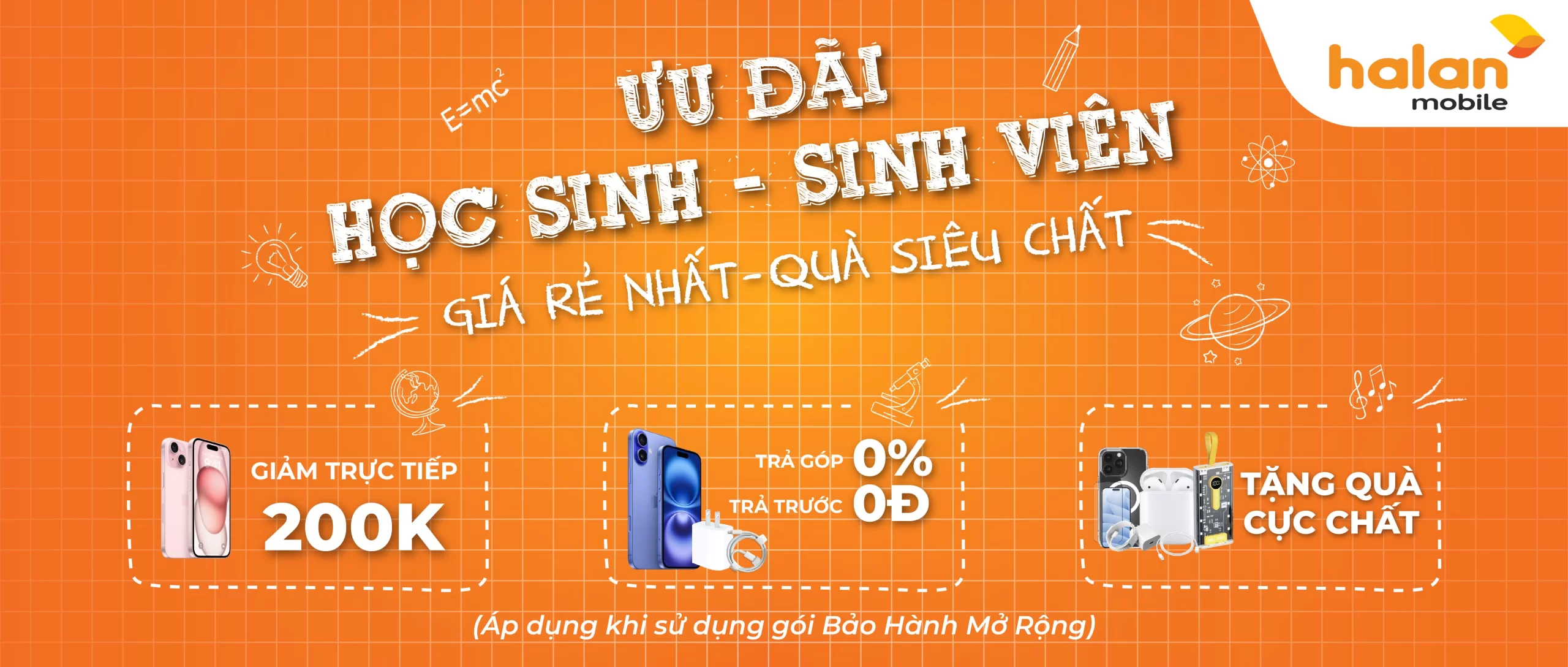 Siêu ưu đãi đặc biệt dành cho học sinh, sinh viên