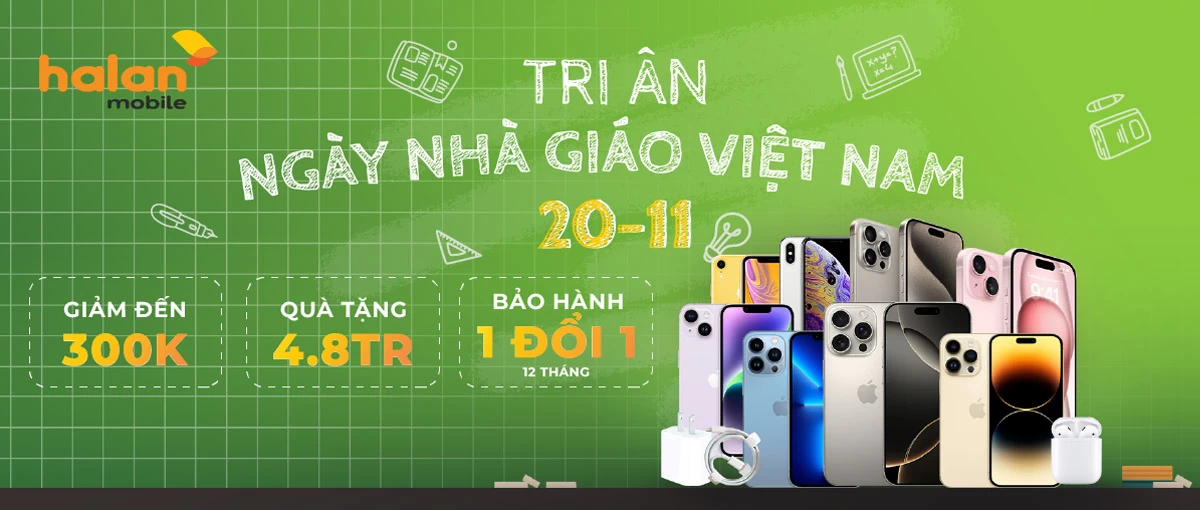 Ưu đãi 20/11 – Tri ân thầy cô, mừng ngày nhà giáo