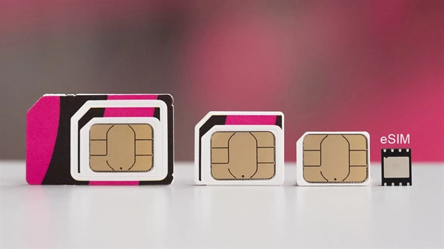 So sánh sự khác nhau giữa eSIM và SIM vật lý